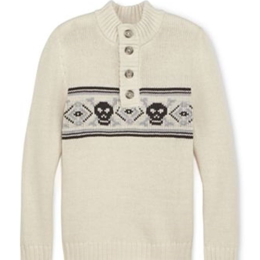 Arizona Jean Co. Ivory Henley Sweater - Picture 2 of 4